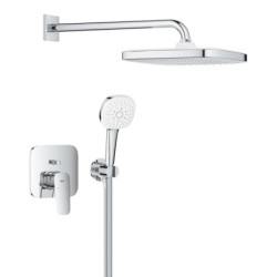 Sprchový systém GROHE Cubeo bez podomítkového tělesa chrom 1053360000