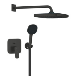 Sprchový systém GROHE Cubeo bez podomítkového tělesa černá matná 1053362430