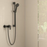 Sprchová baterie Hansgrohe Vernis Blend se sprchovým setem 150 mm černá matná 26958670