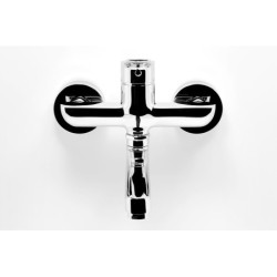 Dřezová - umyvadlová baterie Novaservis Metalia 54 s otočným ramínkem 150 mm chrom 54076,0E