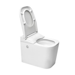 Ultimax stojící WC s technologií OptimFlush včetně nádržky a nástěnného tlačítka SATOFSHFS3.B20