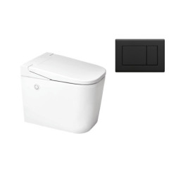 Ultimax stojící WC s technologií OptimFlush včetně nádržky a nástěnného tlačítka SATOFSHFS3.B28
