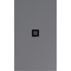 Sprchová vanička obdélníková Polysan Flexia 150x90 cm litý mramor šedá 72898.31