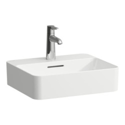 Umyvadlo na desku Laufen Val 45x38 cm mat otvor pro baterii uprostřed H8122807571041