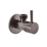 Rohový ventil RAV Slezák 1/2"x3/8" s filtrem metal grey kartáčovaná RV0238MGK