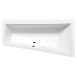 Masážní vana Polysan Andra 170x90 cm Active Hydro-Air akrylát pravá 81511.2010