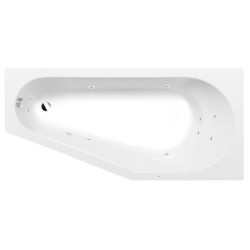 Masážní vana Polysan Tigra 170x80 cm Active Hydro akrylát pravá 90611.1010