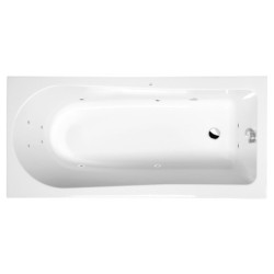 Masážní vana Polysan Lisa 150x70 cm Active Hydro akrylát levá i pravá 85111.1010