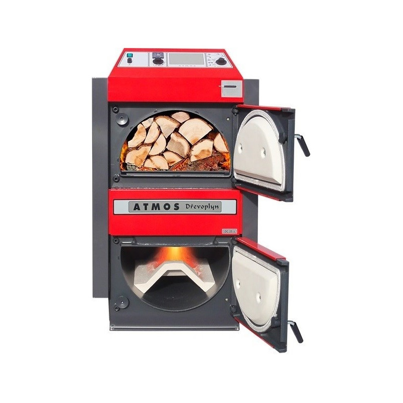 ATMOS DC 22 S kotel na dřevo 22 kW, zplyňovací