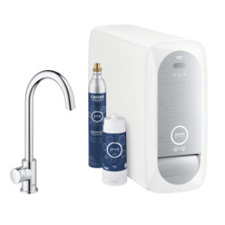 Dřezová baterie GROHE Blue Home s filtrem chrom 31498001