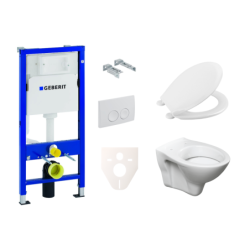 Cenově zvýhodněný závěsný WC set Geberit  + WC S-Line S-line Pro 458.103.00.1NR1