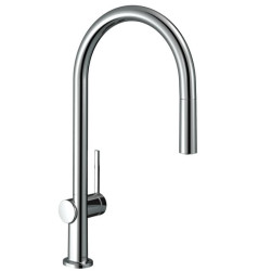Dřezová baterie Hansgrohe Talis s vytahovací sprškou chrom 72802000