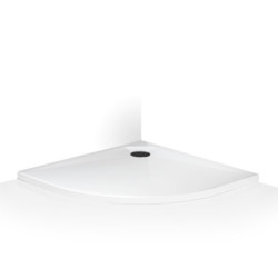 Sprchová vanička čtvrtkruhová Roth 80x80 cm litý mramor MANRO0800802E