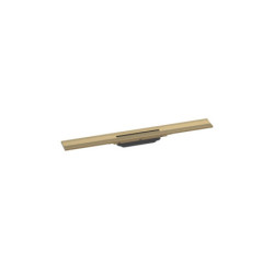 Sprchový žlab Hansgrohe RainDrain Flex 70 cm nerez kartáčovaný bronz 56050140