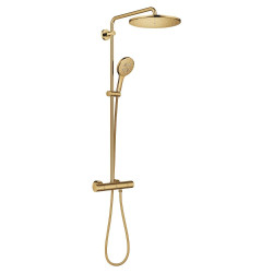 Sprchový systém GROHE Rainshower s termostatickou baterií Cool Sunrise 26836GL0