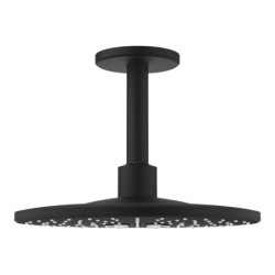 Hlavová sprcha Grohe Rainshower SmartActive včetně sprchového ramena phantom black 22124KF0