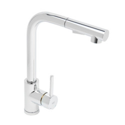 Dřezová baterie SAT sklopné rameno chrom SATBSD289L