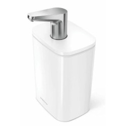 Dávkovač mýdla Simplehuman bílá ocel SHKT1195