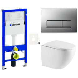 Závěsný wc set do lehkých stěn / předstěnová SAT SIKOGESTOR67D50