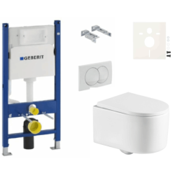 Závěsný wc set do lehkých stěn / předstěnová SAT SIKOGESTOR72D01