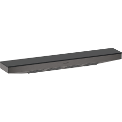 Boční sprcha Hansgrohe Rainfinity s poličkou kartáčovaný černý chrom 26243340