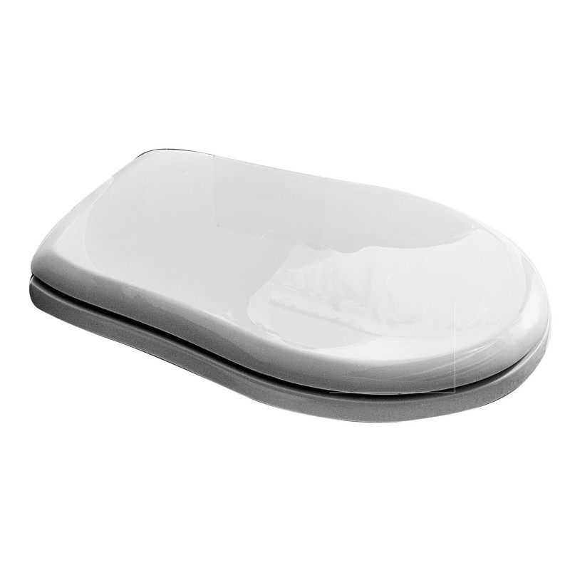 Wc prkénko AXA Contea plast bílá AA0693