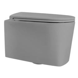 Wc závěsné AXA DP šedá mat zadní odpad 8401009