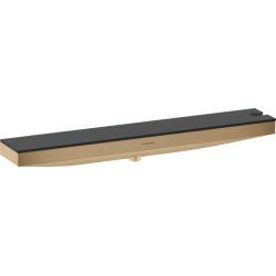 Podomítkový vývod Hansgrohe Rainfinity s poličkou kartáčovaný bronz 26858140