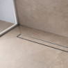 Sprchový žlab Hansgrohe RainDrain Compact 120 cm kartáčovaná nerez mat 56185000