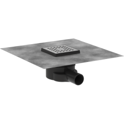 Podlahová vpust DN40 Hansgrohe RainDrain Point 10 cm kartáčovaná nerez nerez 56246800