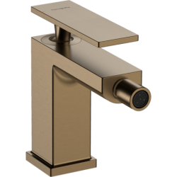 Bidetová baterie Hansgrohe Tecturis E s výpustí kartáčovaný bronz 73200140