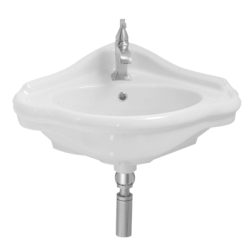 Umyvadlo AXA Contea 48x60 cm bez otvoru pro baterii 0603501