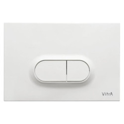 Ovládací tlačítko VitrA Loop O plast bílé lesklé 740-0500