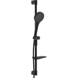 Sprchový set Hansa Viva s poličkou černá mat 4416021033