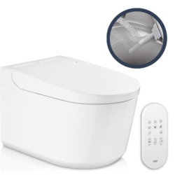 Wc s bidetem závěsné GROHE Sensia alpská bílá 36507SH0