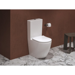 Wc s prkénkem softclose kombinovaný Ravak Optima vario odpad X01870