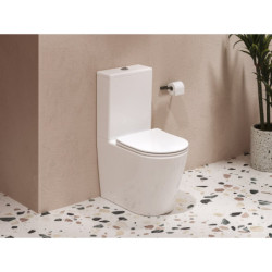 Wc s prkénkem softclose kombinovaný Ravak Elegant vario odpad X01872