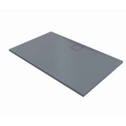 Sprchová vanička obdélníková Hüppe EasyFlat 160x80 cm litý mramor šedá matná EF0106.026